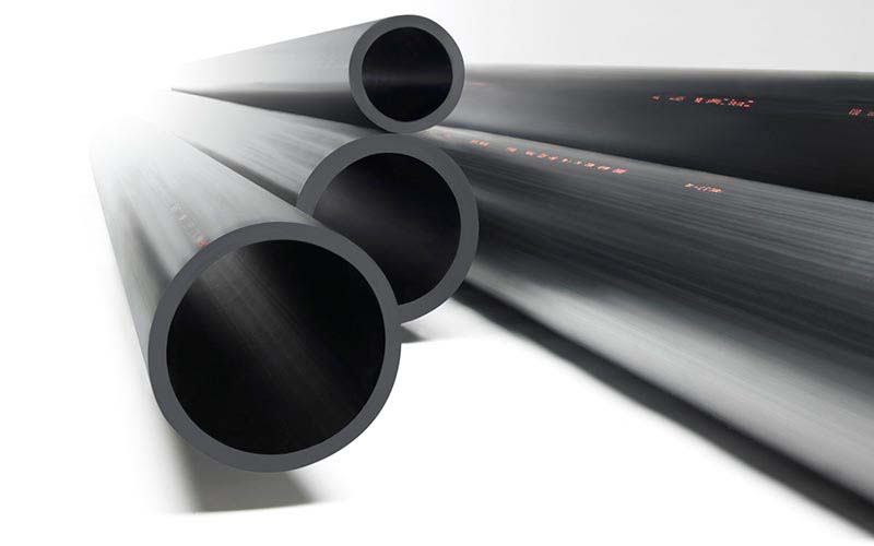 Pressure pipes made of PE 100 RC for industrial & building technology